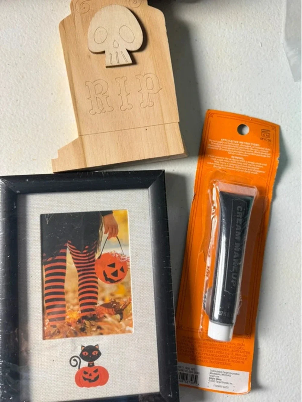 Halloween Party Decor Bundle with 10 Fun Items and Spider Web Bag - Multi Color